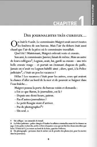 Maigret tend un piege. LFF B2 + CD audio MP3 - фото 4