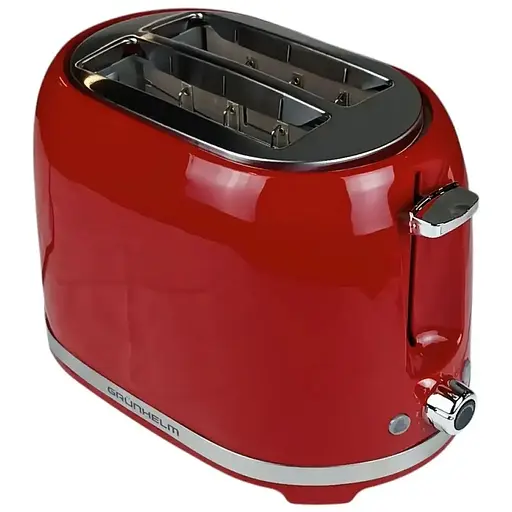 Тостер Grunhelm GTR018R 850 Вт красный (142680) - фото 2