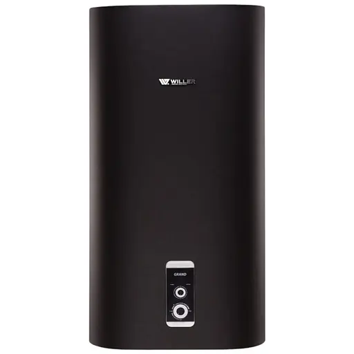 Водонагрівач Willer Grand, 2 кВт, сухий ТЕН, 50 л, прямокутний, вертикальний, чорний зоряне небо (EV50DR) - фото 1