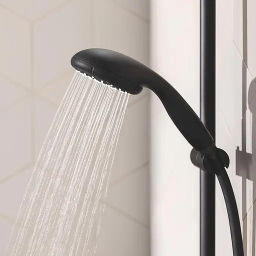 Смеситель для ванны Grohe QuickFix Start Black UA30330701, Черный матовый - фото 10