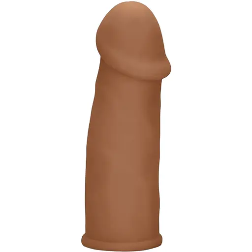 Насадка на пенис CalExotics Futurotic Penis Extender 14 см коричневый