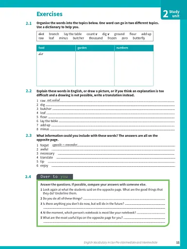 English Vocabulary in Use Pre-intermediate and Intermediate. Book with Answers and Enhanced eBook. Vocabulary Reference and Practice (4th Edition) - фото 6