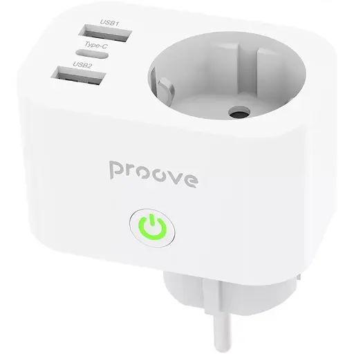 Умная розетка Proove Rapid Smart Socket PD-02 EU 1AC (PSRP20210002) [122948]