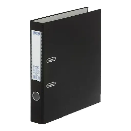 Регистратор односторонний Etalon, А4, 50 мм, сборный, черный