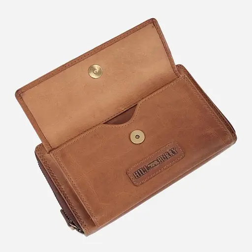 Чоловіча шкіряна барсетка Hill&Burry 12х19х5 см sum0026501 - фото 6