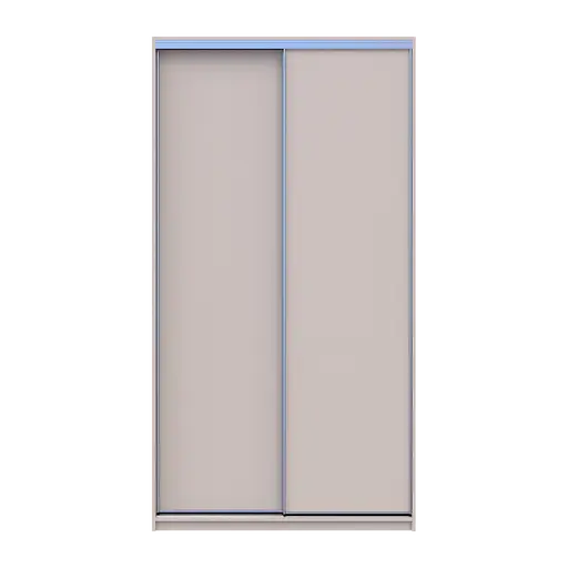 Шафа купе Doros Сіті Лайт Кашемір 2 ДСП 120х60х225 (80736329) - фото 3