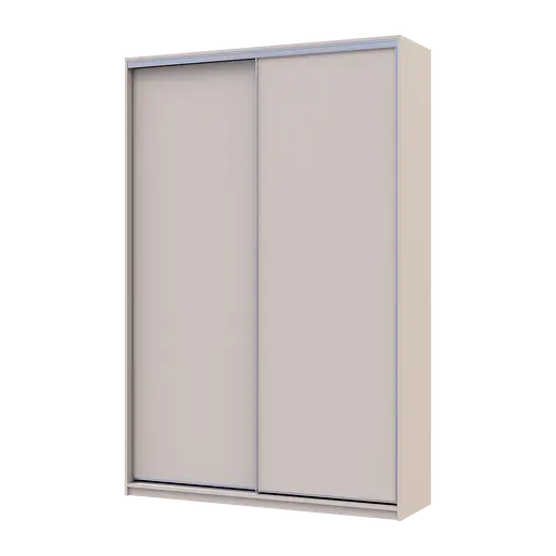 Шафа купе Doros Сіті Лайт Кашемір 2 ДСП 150х45х225 (80736350)