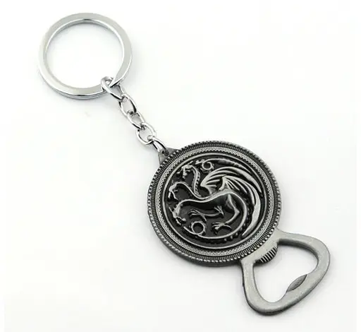 Брелок відкривачка Будинок Таргарієнів Гра престолів Game of Thrones GoT 3.050 - фото 1