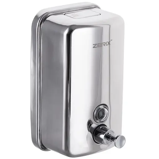 Дозатор для жидкого мыла настенный Zerix D-500-SUS (ZX3245)  - фото 2