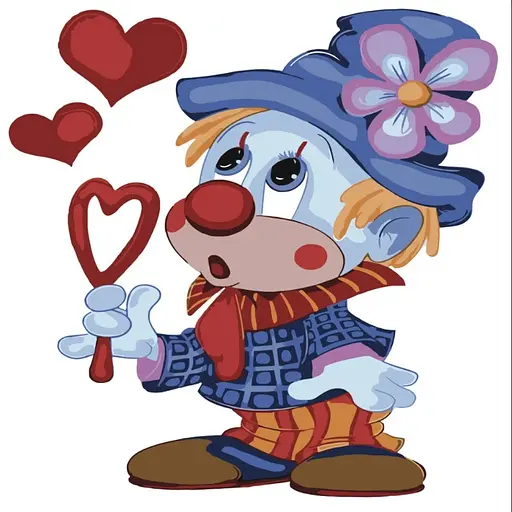 Набор для росписи по номерам Воздушные сердца, Strateg, с лаком, 30x30 см, ES047