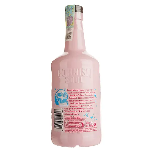 Лікер Dead Man’s Fingers Raspberry Rum Cream 15% 0.7 л - фото 2