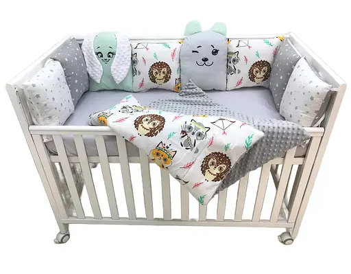 Дитячий набір Moontime у ліжечко "Єноти" - фото 1