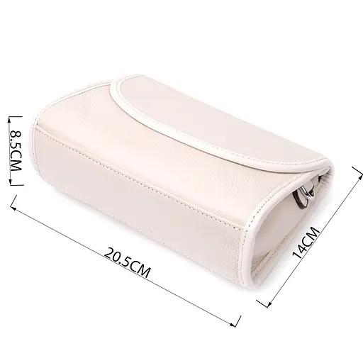 Женская кожаная сумка Vintage с полукруглым клапаном 20.5х14х8.5 см sum0029015 - фото 3