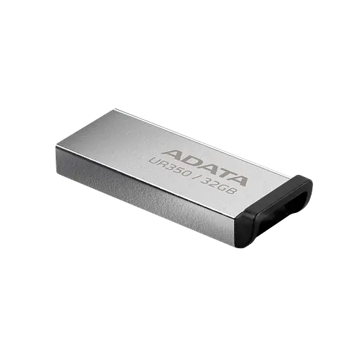 Флеш-накопитель ADATA USB 3.2 UR 350 32Gb Серебристый/черный - фото 3