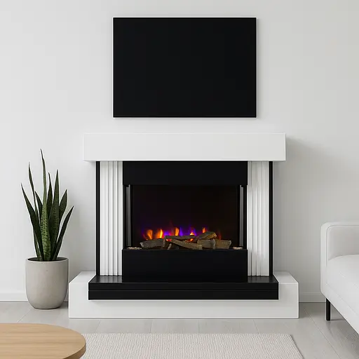 Електричний камін трьохсторонній Binelli 1800 Вт (100352650) - фото 2