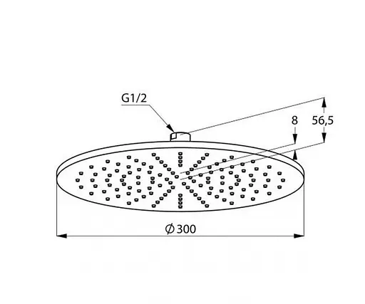 Верхний душ Kludi A-QA 6433005-00 - фото 2
