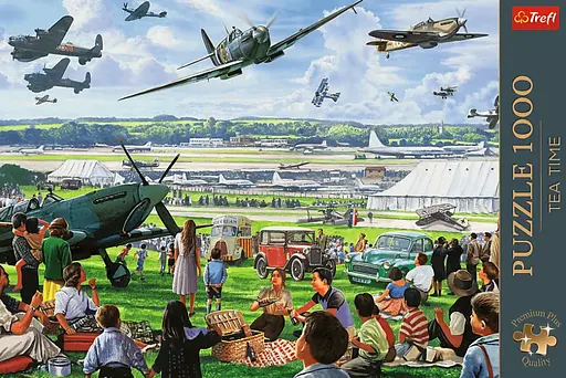 Пазл Tea Time: Авіашоу - 1000 елементів Trefl 10846 - фото 3