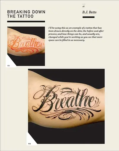 The Graphic Art of Tattoo Lettering - фото 4