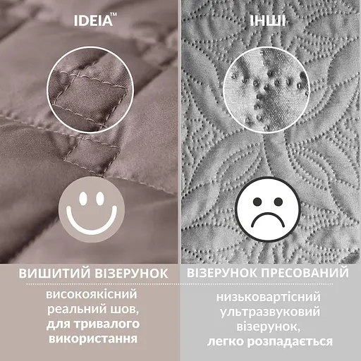 Покривало Ideia Саше двостороннє 70х240 см (8-13167*001) - фото 7