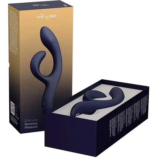 Смарт вібратор-кролик We-Vibe Nova Midnight Blue - фото 7