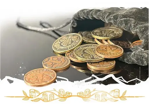 Аксесуар Geekach Games Звір Металеві монети Beast Metal Coins (GKCH074c) - фото 2