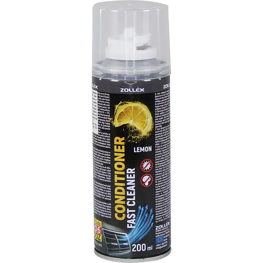 Очисник автокондиціонерів Zollex Air Conditioner Fast Cleaner S-100Z одноразовий лимон 200 мл