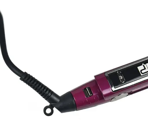 Випрямляч для волосся Dsp 10224 з капсулами та бальзамом для термозахисту Фіолетовий - фото 3