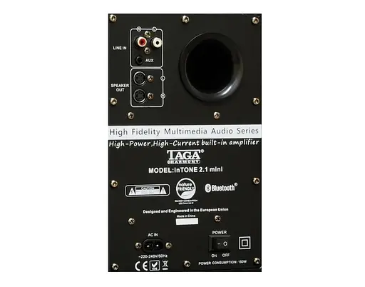 Мультимедийная акустическая минисистема TAGA Harmony inTONE 2.1 mini Wenge - фото 2