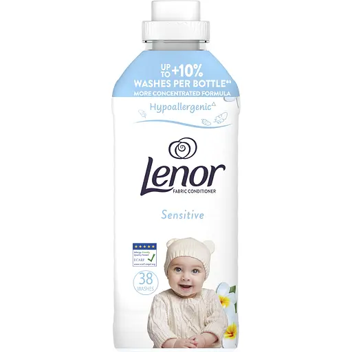 Кондиціонер для білизни Lenor Для чутливої шкіри 38 циклів прання 798 мл  - фото 2