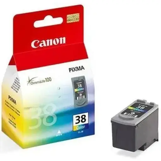 Картридж Canon CL-38, цветной, iP1800/1900/2500/2600, MP140/190/210/220/470, MX300/310, 9 мл (2146B005) - фото 1