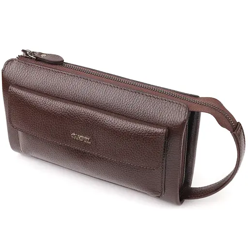 Клатч кожаный мужской Canpellini 23х14,5х5,5 см sum0022438 - фото 1
