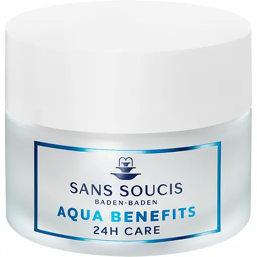Увлажняющий крем для лица Sans Soucis Aqua Benefits 24h Cream для нормальной кожи 50 мл - фото 1