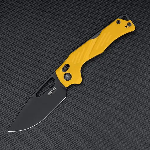 Ніж складаний SRM Mirage 239X-GY, жовтий - фото 6