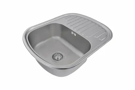 Кухонная мойка из нержавеющей стали Valeso сатин 6349 (0,8/180 мм), Satin - фото 2