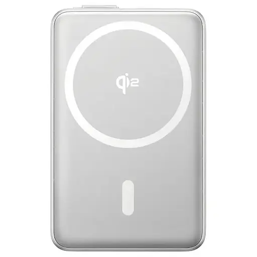 Портативний ЗП Power Bank Baseus Nomos Qi2 Kickstand OS with Cable 45W з БЗП 10000 mAh (P10078800) Lunar Gray - фото 2