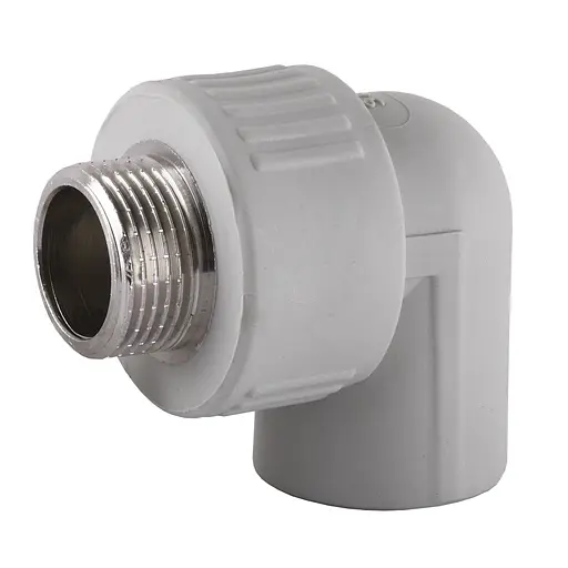 Кут 90 зовнішня різьба Vsplast PPR ф32х1 000003475 - фото 1