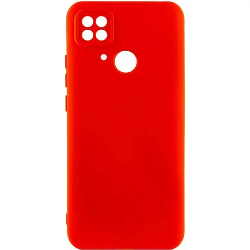 Чохол Silicone Cover Lakshmi Full Camera (A) для Xiaomi Poco C40 Червоний / Red