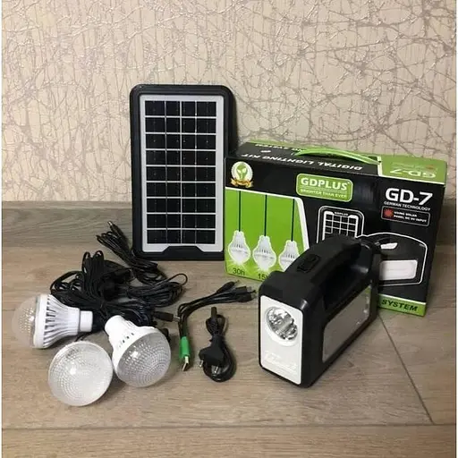 Фонарь с солнечной батареей и функцией power bank YJ-8018, 8017S - фото 9