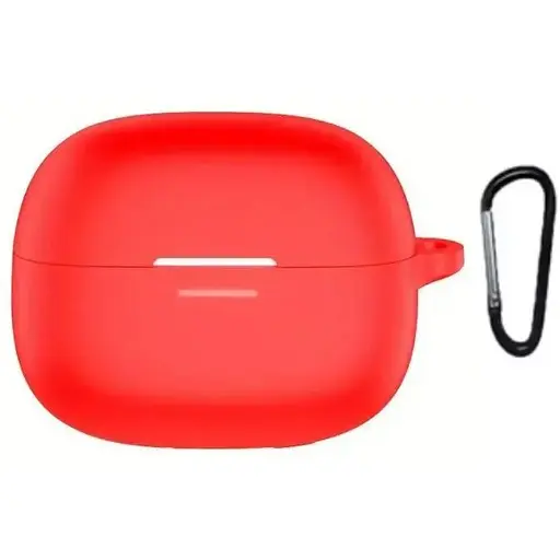 Чохол-накладка DK для Xiaomi Redmi Buds 6 Pro Silicone Candy Friendly з карабіном (red)