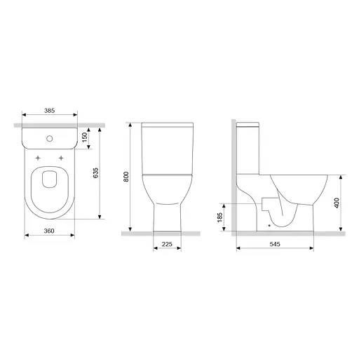 Унитаз-компакт Damixa Scandinavian Pure безободковый с сиденьем микролифт белый DX36C8601SC, Белый - фото 8