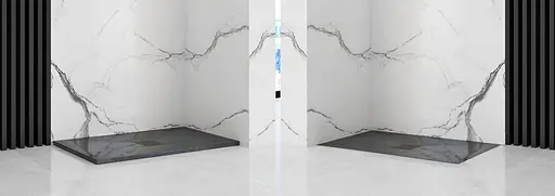 Душевой поддон Rea grey Rock 80x100 REA-K4582 Серый - фото 3