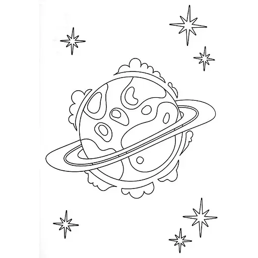 Розмальовка Vivat Тваринки в космосі (1769077) - фото 3