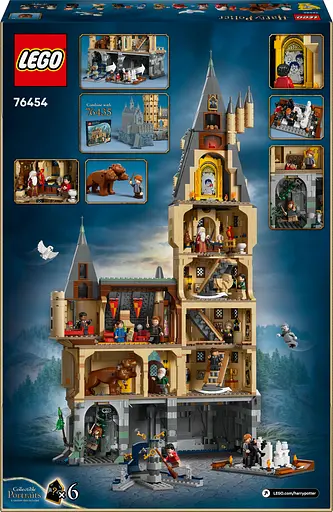 Конструктор LEGO Harry Potter Замок Гоґвортс: головна вежа 2135 деталей (76454) - фото 3