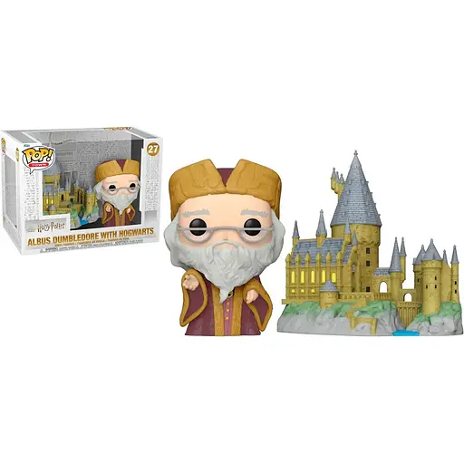 Коллекционная фигурка Funko Pop Гарри Поттер Альбус Дамблдор и Хогвартс Harry Potter Albus Dumbledore 18 см - фото 1