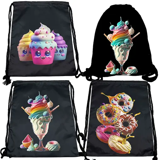 Мішок для взуття Смаколики, не промокає, 34x43 см, 430-35 (В асортименті) - фото 2