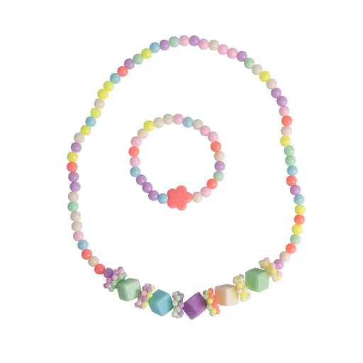 Набор украшений Геометрия (ожерелье, браслет) 2шт