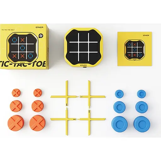 Розумна головоломка GiiKER Tic Tac Toe Bolt Yellow (JKJZQ001) - фото 7