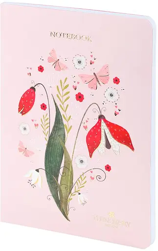 Книга записна A5 в клітинку Secret Garden 80 аркушів (8700-17-A-TR) - фото 2