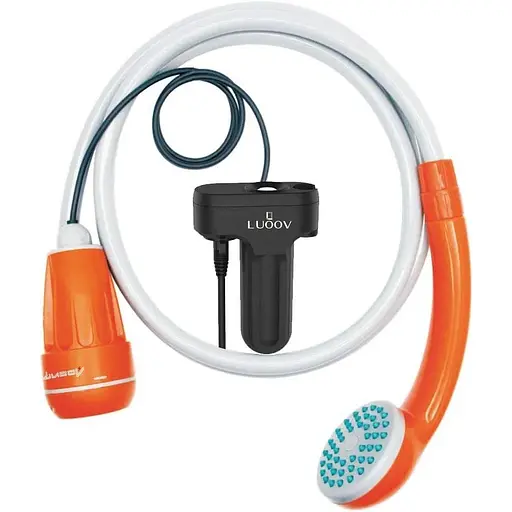 Портативный душ для кемпинга с перезаряжаемым насосом 3,7 В