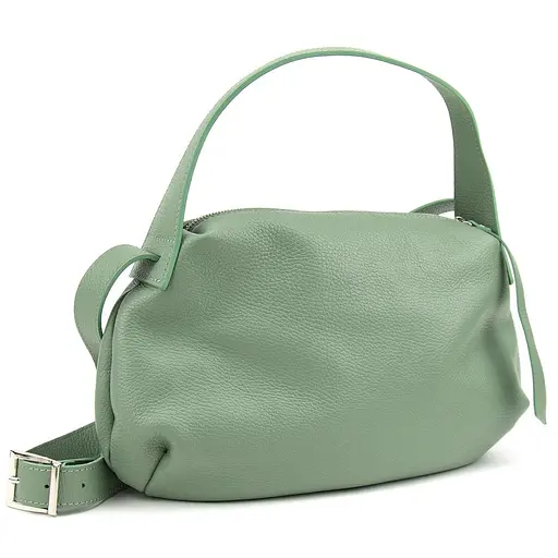 Містка повсякденна сумка м'ятного кольору Firenze Italy F-IT-0565M